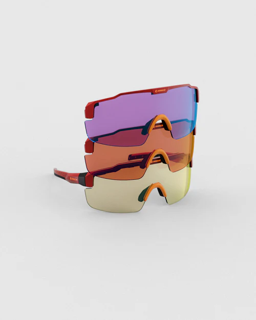 SuperShot - Crimson Frame & 3 Lens Magnetic Kit